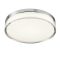 FRISBI modern LED mennyezeti lámpa, króm, 18W, 3000/4000K, 915lm