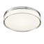 FRISBI modern LED mennyezeti lámpa, króm, 18W, 3000/4000K, 915lm