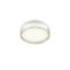 FRISBI modern LED mennyezeti lámpa, matt fehér, 8W, 4000K, 512lm