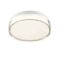 FRISBI modern LED mennyezeti lámpa, matt fehér, 12W, 3000/4000K, 682lm
