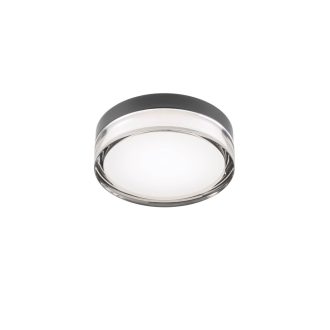 FRISBI modern LED mennyezeti lámpa, matt fekete, 8W, 4000K, 512lm