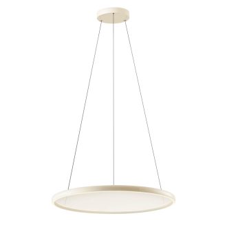VANCE modern LED függőlámpa, fényes bézs, 45W, CCT, 5435lm