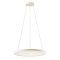VANCE modern LED függőlámpa, fényes bézs, 45W, CCT, 5435lm