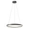 VANCE modern LED függőlámpa, fényes fekete, 45W, CCT, 5435lm