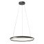 VANCE modern LED függőlámpa, fényes fekete, 45W, CCT, 5435lm