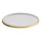 DAMA modern LED mennyezeti lámpa, matt fehér/arany, 60W, CCT, 5631lm
