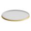 DAMA modern LED mennyezeti lámpa, matt fehér/arany, 60W, CCT, 5631lm