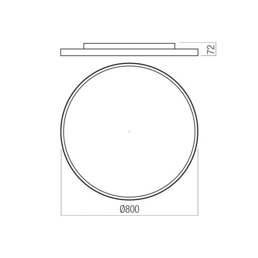 DAMA modern LED mennyezeti lámpa, matt fehér/arany, 60W, CCT, 5631lm