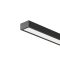 HORIZON modern LED fali lámpa, matt fekete, 36W, 3000/4000K, 2120lm