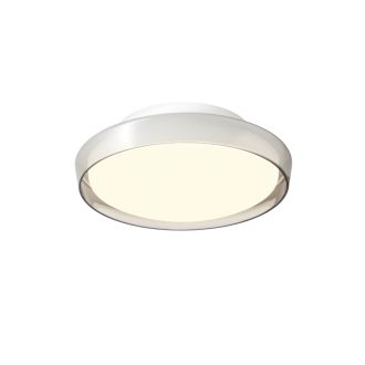 ARCA modern LED mennyezeti lámpa, matt fehér/füstszínű, 12W, 3000/4000K, 615lm