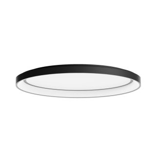 NOBU modern LED mennyezeti lámpa, matt fekete, 60W, 3000/4000K, 3642lm