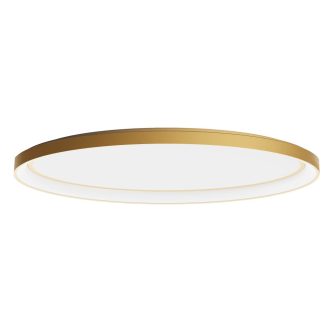NOBU modern LED mennyezeti lámpa, matt arany, 80W, 3000/4000K, 4878lm