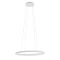 NOBU modern LED függőlámpa, matt fehér, 80W, 3000/4000K, 4878lm