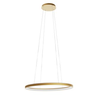 NOBU modern LED függőlámpa, matt arany, 80W, 3000/4000K, 4878lm
