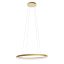 NOBU modern LED függőlámpa, matt arany, 80W, 3000/4000K, 4878lm