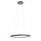 NOBU modern LED függőlámpa, matt fekete, 80W, 3000/4000K, 4878lm