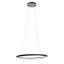 NOBU modern LED függőlámpa, matt fekete, 80W, 3000/4000K, 4878lm