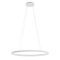 NOBU modern LED függőlámpa, matt fehér, 100W, 3000/4000K, 6122lm