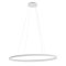 NOBU modern LED függőlámpa, matt fehér, 120W, 3000/4000K, 7220lm