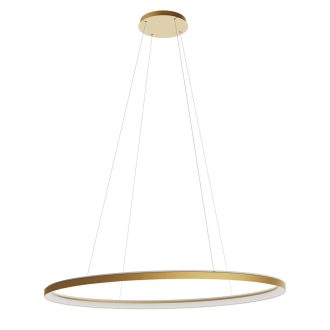 NOBU modern LED függőlámpa, matt arany, 120W, 3000/4000K, 7220lm