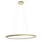 NOBU modern LED függőlámpa, matt arany, 120W, 3000/4000K, 7220lm