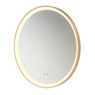 VANITY modern LED fali lámpa, matt arany, 48W, 3000/4000/6000K, 3692lm
