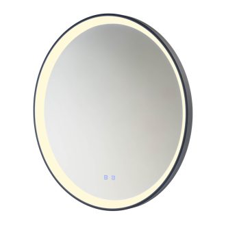VANITY modern LED fali lámpa, matt fekete, 48W, 3000/4000/6000K, 3692lm