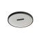 BUTTON modern LED mennyezeti lámpa, matt fekete, 37W, 3000K, 2245lm