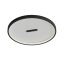 BUTTON modern LED mennyezeti lámpa, matt fekete, 44W, 3000K, 2986lm