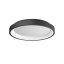 ICONIC modern LED mennyezeti lámpa, matt fekete, 30W, 3000/4000K, 1762lm