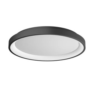 ICONIC modern LED mennyezeti lámpa, matt fekete, 40W, 3000/4000K, 2486lm