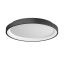 ICONIC modern LED mennyezeti lámpa, matt fekete, 40W, 3000/4000K, 2486lm