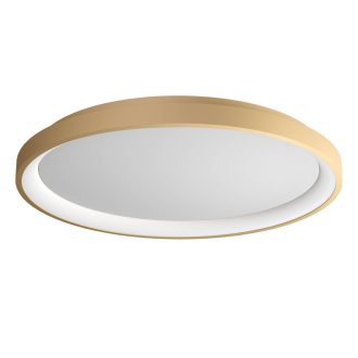 ICONIC modern LED mennyezeti lámpa, matt arany, 50W, 3000/4000K, 2860lm
