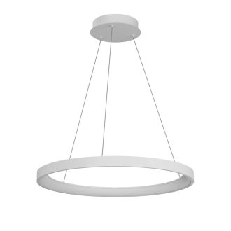 ICONIC modern LED függőlámpa, matt fehér, 50W, 3000/4000K, 2860lm