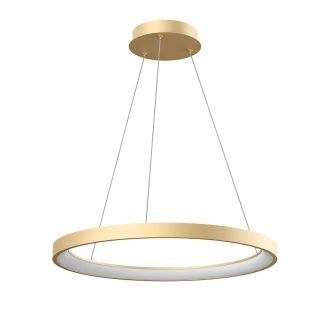 ICONIC modern LED függőlámpa, matt arany, 50W, 3000/4000K, 2860lm