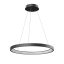 ICONIC modern LED függőlámpa, matt fekete, 50W, 3000/4000K, 2860lm