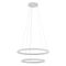 ICONIC modern LED függőlámpa, matt fehér, 110W, 3000/4000K, 6636lm