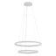 ICONIC modern LED függőlámpa, matt fehér, 110W, 3000/4000K, 6636lm