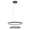 ICONIC modern LED függőlámpa, matt fekete, 110W, 3000/4000K, 6636lm