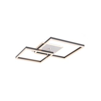 SAMI modern LED mennyezeti lámpa, fehér/fekete, 80W, 3000/4000/6000K, 4832lm