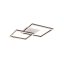 SAMI modern LED mennyezeti lámpa, fehér/fekete, 80W, 3000/4000/6000K, 4832lm