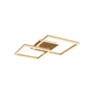 SAMI modern LED mennyezeti lámpa, matt arany, 80W, 3000/4000/6000K, 4832lm