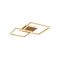 SAMI modern LED mennyezeti lámpa, matt arany, 80W, 3000/4000/6000K, 4832lm