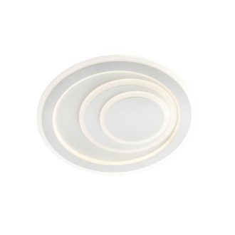 OMA modern LED mennyezeti lámpa, matt fehér, 40W, 4000K, 2210lm