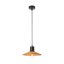 FRESNO modern függőlámpa 1xE27, fekete, Ø24 cm, max. 42W