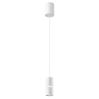 NAKU modern LED függőlámpa, matt fehér, 12W, 3000K, 680lm