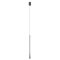 ITO modern LED függőlámpa, matt fekete, 6.2W, 3000K, 495lm, H60 cm