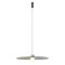 NUWA modern LED függőlámpa, sötét szürke/szürke, 7W, 2700K, 390lm