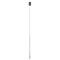 ITO modern LED függőlámpa, ezüstös kávébarna, 6.2W, 2700K, 481lm, H60 cm