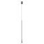 ITO modern LED függőlámpa, matt kávébarna, 6.2W, 2700K, 481lm, H80 cm